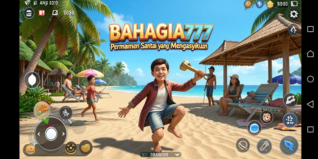 Tampilan gameplay BAHAGIA777 yang ceria dan menarik untuk dinikmati.