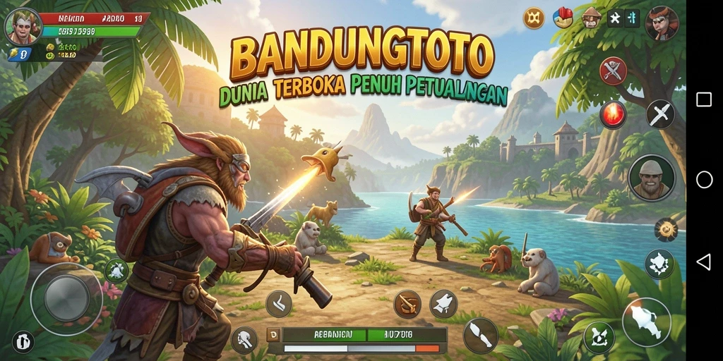 Gameplay menarik dalam dunia terbuka BANDUNGTOTO.