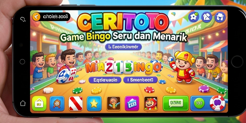 Screenshot gameplay seru CERITOTO yang menampilkan pengalaman Bingo.