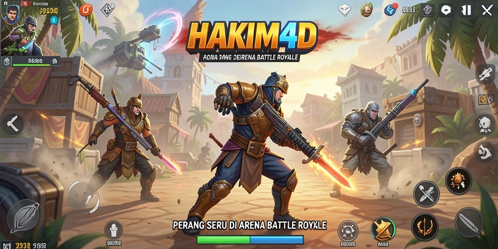 Tampilan gameplay HAKIM4D yang memukau dan mengasyikkan.