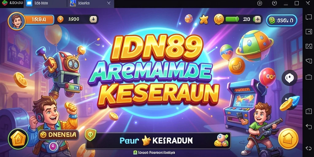 Tampilan gameplay seru dari IDN89 yang penuh tantangan.