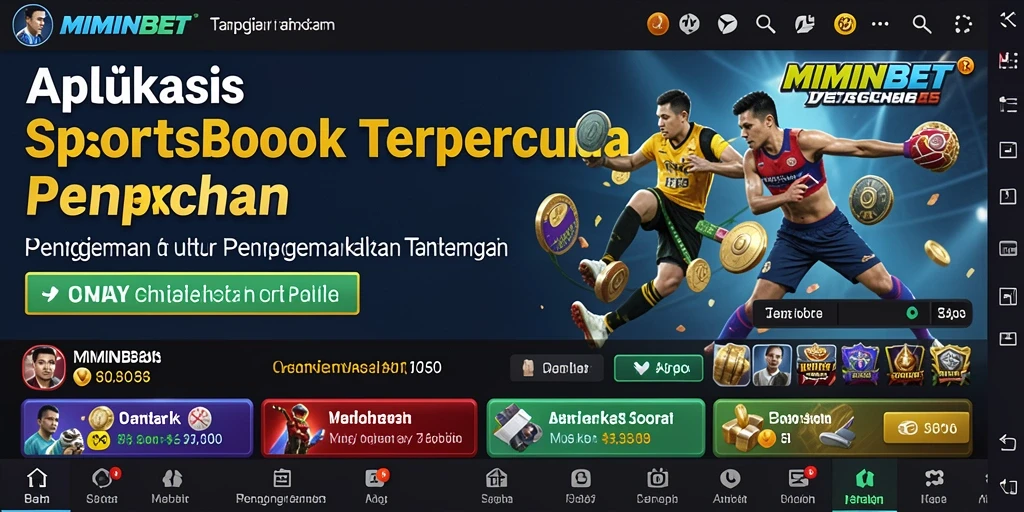 Tampilan gameplay MIMINBET yang menarik dan interaktif dalam taruhan olahraga.