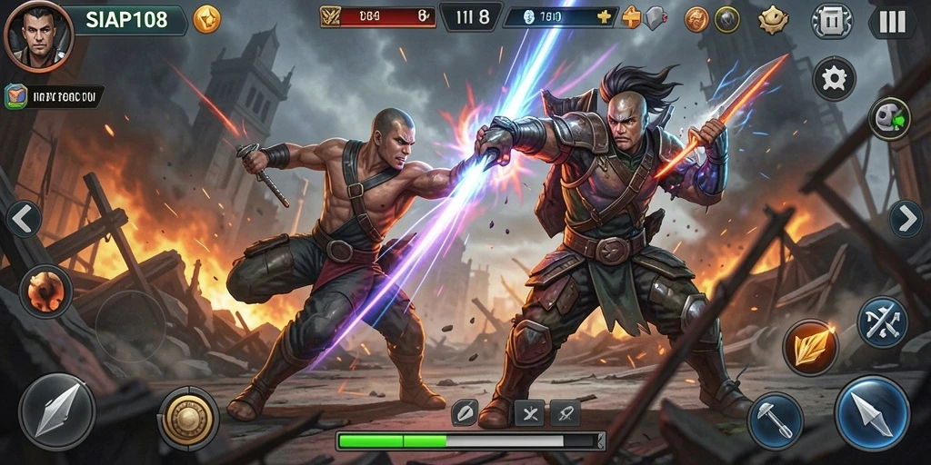 Tampilan gameplay SIAP108 yang menegangkan dan penuh aksi.
