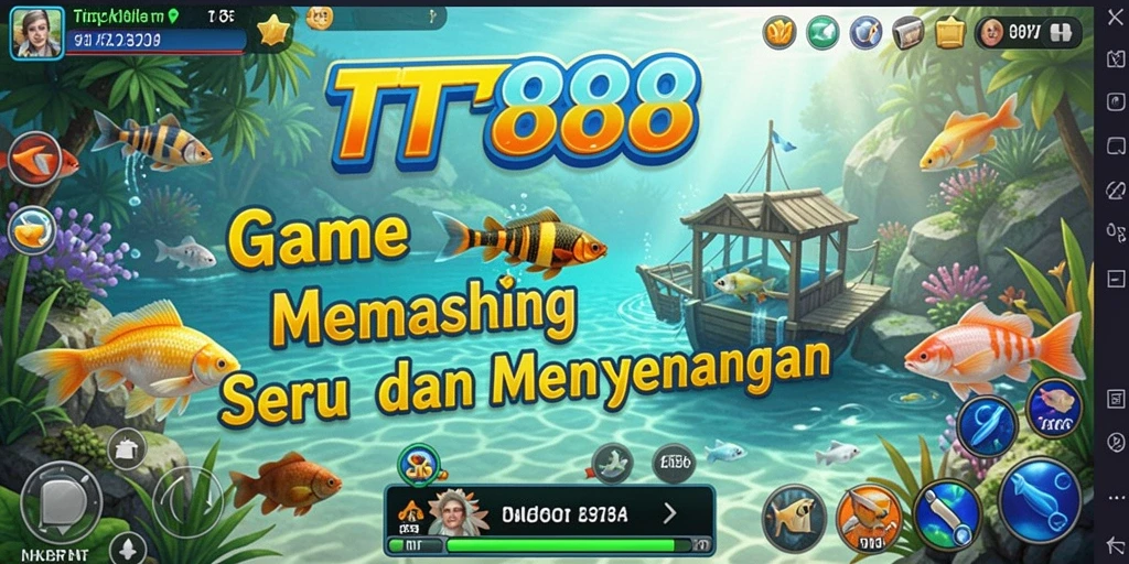 Tangkapan ikan yang besar dan grafik memukau TTT888.
