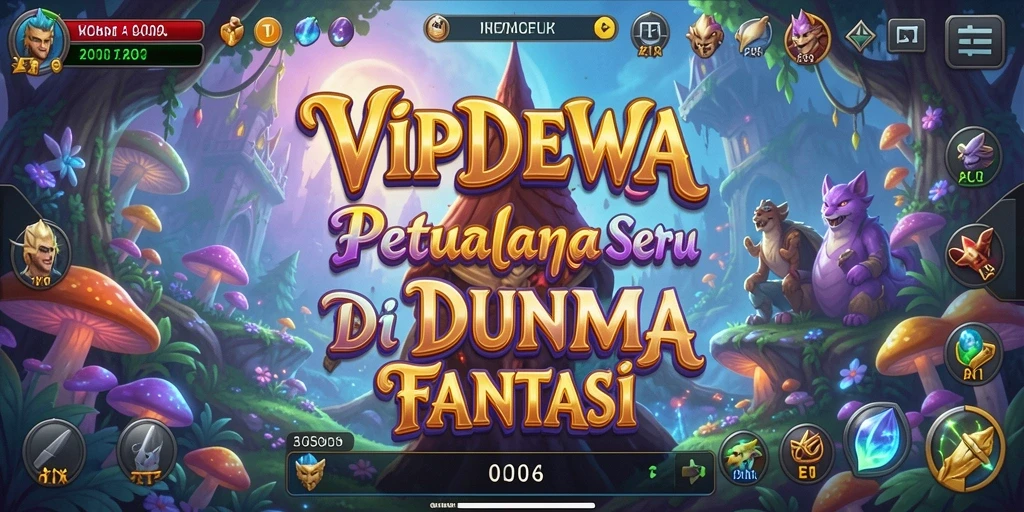 Tangkapan layar gameplay VIPDEWA menampilkan aksi seru dan petualangan menakjubkan.