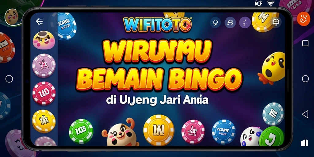 Tampilan seru gameplay Bingo di WIFITOTO.