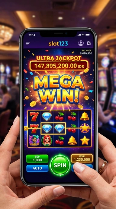 Screenshot dari analisis aplikasi di slot123.